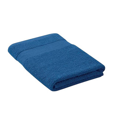 Midocean Perry Organic Cotton Towel Royal Blue (One Size) from B&Q