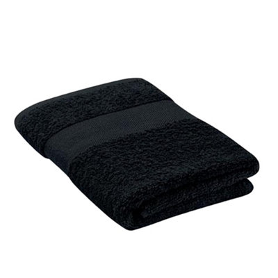 Midocean Serry Organic Towel Black (One Size) from B&Q