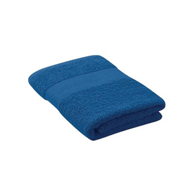 Midocean Terry Organic Cotton Towel Royal Blue (One Size) from B&Q