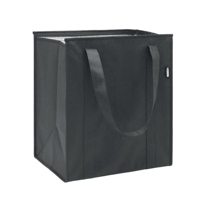Midocean Wooler 25L Non-Woven Cooler Bag Black (One Size) from B&Q