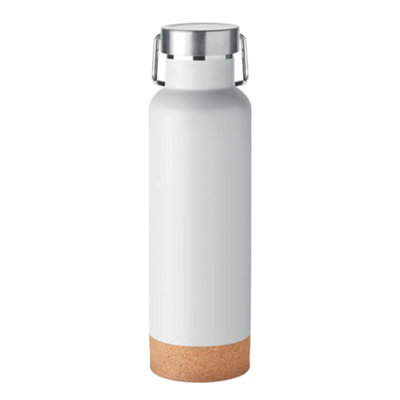Midocean Ives Cork 500Ml Bottle White (One Size) from B&Q