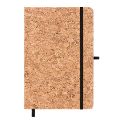 Midocean Suber Cork A5 Notebook Black (One Size) from B&Q