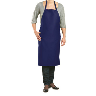 Midocean Kitab Cotton Kitchen Apron Blue (One Size) from B&Q