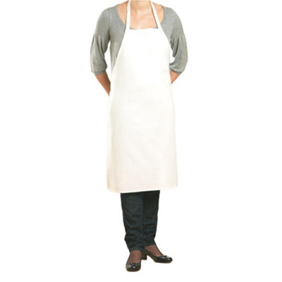 Midocean Kitab Cotton Kitchen Apron White (One Size) from B&Q