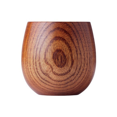 Midocean Ovalis Oak 250Ml Handleless Mug Wood (One Size) from B&Q