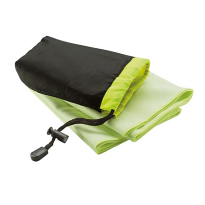 Midocean Drye Sports Towel Green (One Size) from B&Q