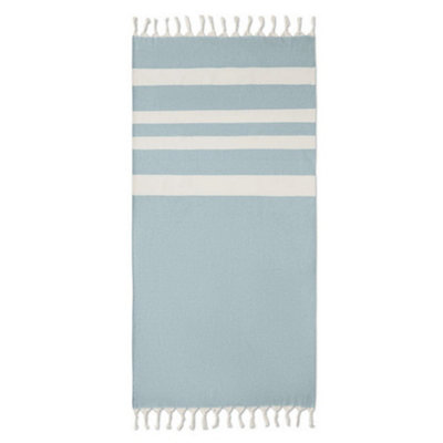 Midocean Agoura Hammam Towel Blue (One Size) from B&Q