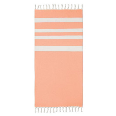 Midocean Agoura Hammam Towel Orange (One Size) from B&Q