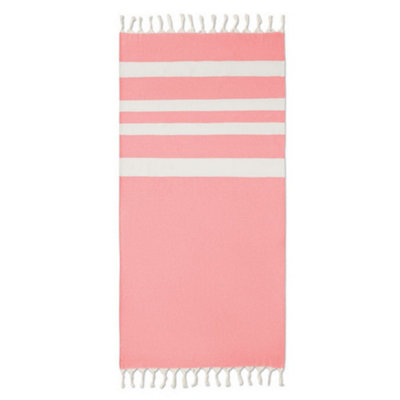 Midocean Agoura Hammam Towel Red (One Size) from B&Q