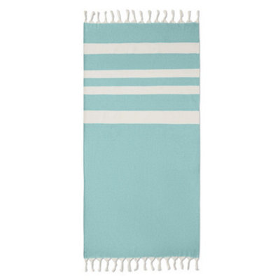 Midocean Agoura Hammam Towel Turquoise (One Size) from B&Q