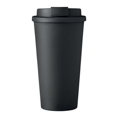 Midocean Tuesday Double-Walled 450Ml Tumbler Black (One Size) from B&Q