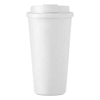 Midocean Tuesday Double-Walled 450Ml Tumbler White (One Size) from B&Q