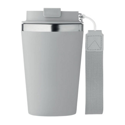 Midocean Topaz Double Wall 350Ml Tumbler Grey (One Size) from B&Q