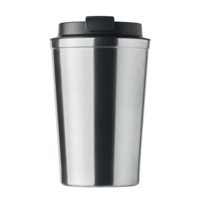 Rackhams Silver Brace Double Wall 350Ml Tumbler - Matt - One Size - Matt - 100% Mixed - Image 3
