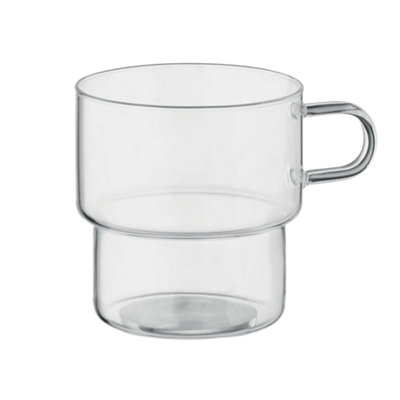 Midocean Boromug Borosilicate Gl 300Ml Mug Transparent (One Size) from B&Q