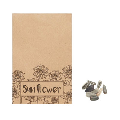 Midocean Girasol Sunflower Seeds Beige (One Size) from B&Q