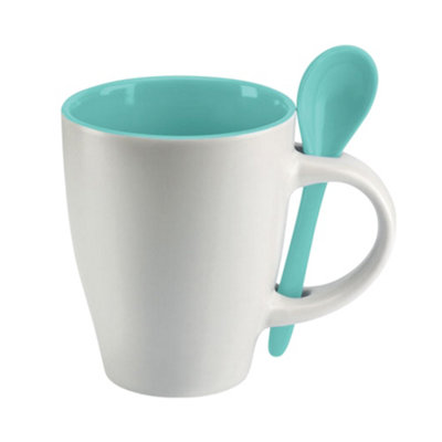 Midocean Dual 250Ml Mug Set White/blue (One Size) from B&Q