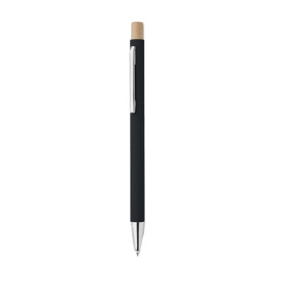 Midocean Bergamo Recycled Aluminium Ballpoint Pen Black (One Size) from B&Q