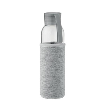  - Midocean Ebor Recycled Gl 500Ml Bottle Grey (One Size)