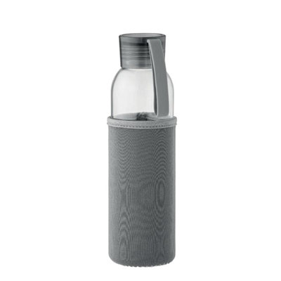  - Midocean Ebor Recycled Gl 500Ml Bottle Stone Grey (One Size)