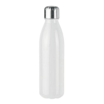 Midocean Aspen Gl 650Ml Water Bottle White (One Size) from B&Q