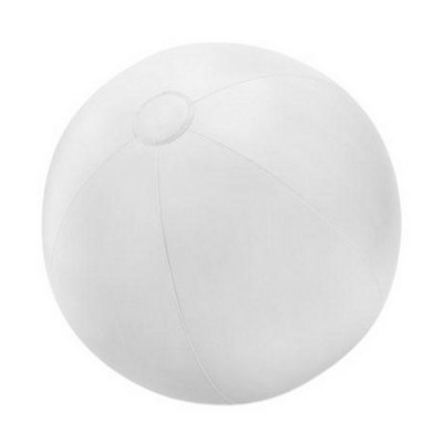 Midocean Play Inflatable Beach Ball White (One Size) from B&Q