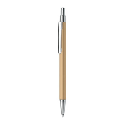 Midocean Dana Recycled Aluminium Ballpoint Pen Gold (14Cm X 0.8Cm) from B&Q