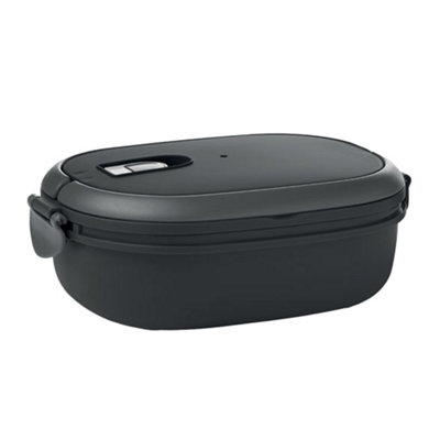 Midocean Lux Polypropylene 1000Ml Lunch Box Black (One Size) from B&Q
