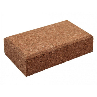 Faithfull Cork Rubbing Block 115 X 65mm Multi Colour (115 X 65mm (4.1/2 X 2.1/2In)) from B&Q