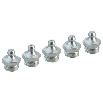 Faithfull Grease NippleStraight Multi Colour (1/4In Bsp) from B&Q
