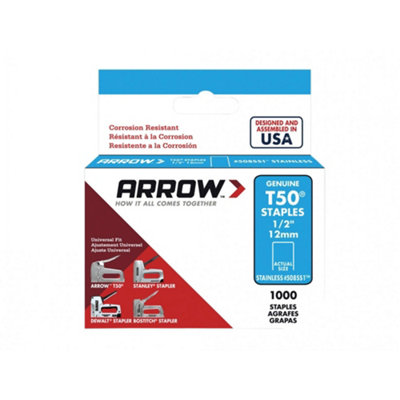 Arrow T50 Stainless Steel Staples - Image 3
