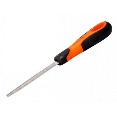 Bahco 1-210-08-1-2 Ergo Half-Round File, Handled - Multi Colour - Image 3