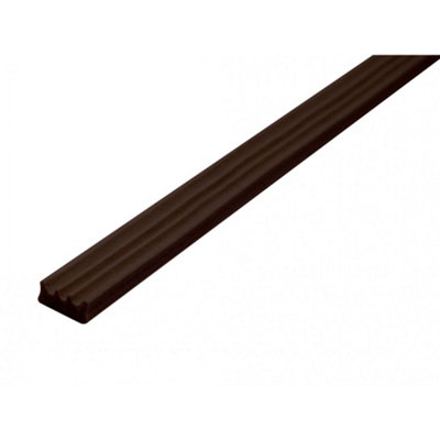 Faithfull Epdm Draught ExcluderW Profile Brown (9mm X 3.5mm) from B&Q