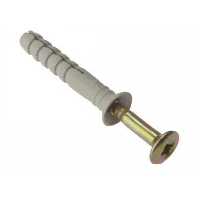  - Forgefix Hammer Fixings & Plugs Multi Colour (M6 X 60)