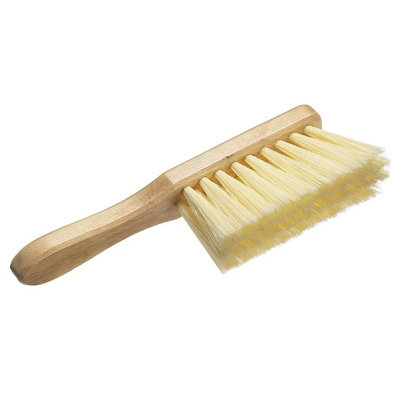 B&Q -  Soft Cream Pvc Hand Brush 275mm (11In) Multi Colour (One Size)