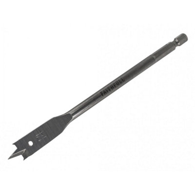Faithfull Flat Bits Multi Colour (14mm) from B&Q
