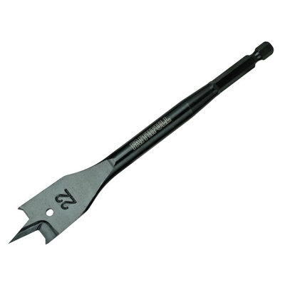 Faithfull Impact Rated Flat Bit Multi Colour (22Mm) Grain