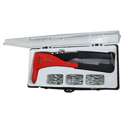 Faithfull Heavy-Duty Riveter Multi Colour (Heavy-Duty Riveter Kit)