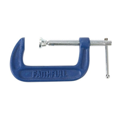 Faithfull Medium-Duty G-Clamp Multi Colour (50mm (2In)) from B&Q