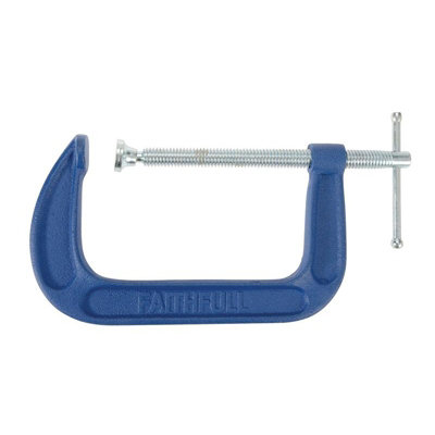 Faithfull Duty G-Clamp Multi Colour (150Mm (6In)) Medium