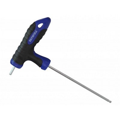 Faithfull Ball Ended T-Handle Hexagon Key Multi Colour (4mm) from B&Q