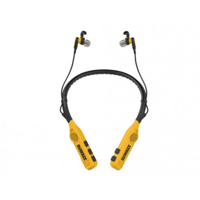 Dewalt Telecoms Jobsite Pro Max Neckband Earphones With Built-In Speakers Multi Colour (One Size) from B&Q