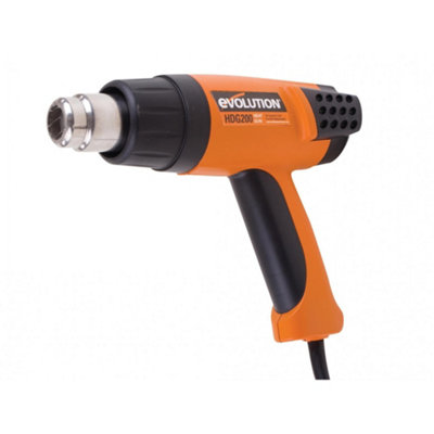 Evolution Hdg2002 Digital Heat Gun 2000W 240V (Uk Plug) Multi Colour (One Size)