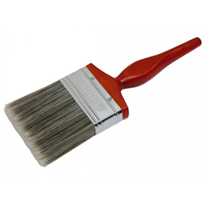 Faithfull Superflow Synthetic Paint Brush Multi Colour (75mm (3In)) from B&Q