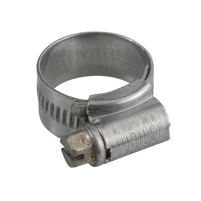  - Jubilee Zinc Plated Hose Clip Zinc Plated (0 16mm22mm 5/8In7/8In)