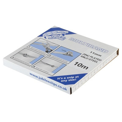  - Jubilee MultibandMild Steel Multi Colour (11 mm Width)
