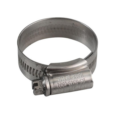 Jubilee Stainless Steel Hose Clip Multi Colour (25mm35mm 11.3/8In) from B&Q