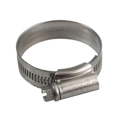 Jubilee Stainless Steel Hose Clip Multi Colour (30mm40mm 1.1/81.5/8In) from B&Q