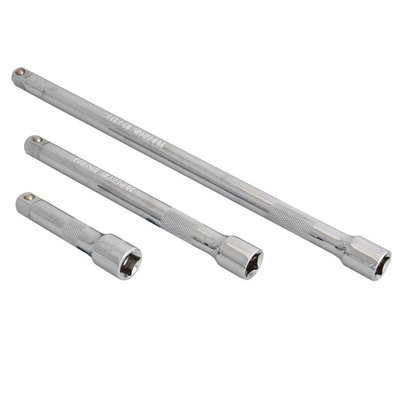 Bluespot Tools 3/8In Square Drive Cv Extension Bar Set 3 Piece Multi Colour (One Size) from B&Q