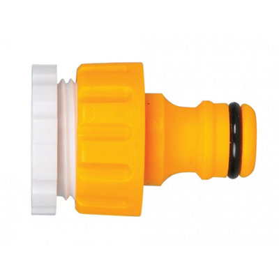 Hozelock 2184 Threaded Tap Connector 21-26.5mm (1/2-3/4In Bsp) Multi Colour (One Size) from B&Q